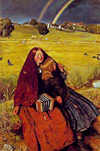 Sir John Everett Millais, The Blind Girl, 1854-1856