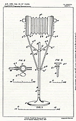 Dando's Patent Concertina Stand, 1886